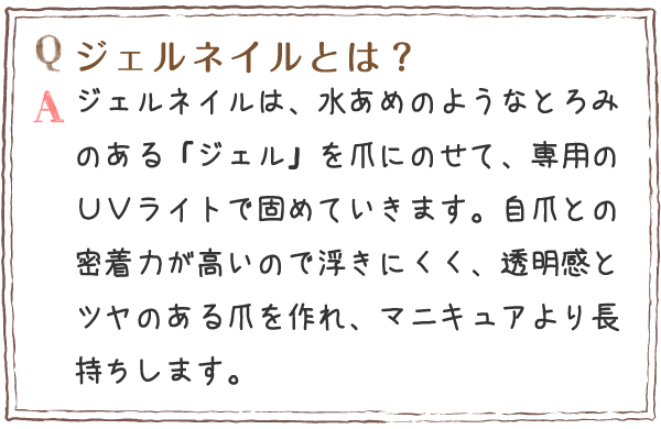 ジェルネイルとは?